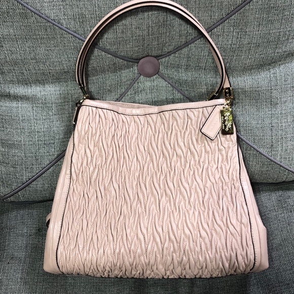Coach Madison Phoebe Twisted leather bag